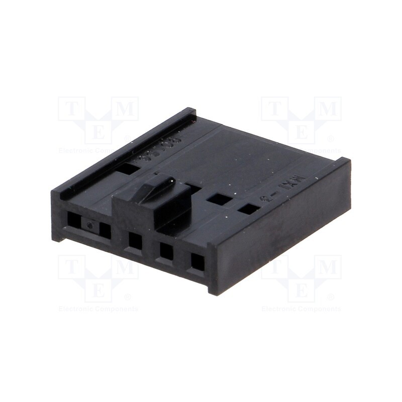 4 pcs x MOLEX - 901560145 - Plug, wire-board, female, C-Grid III, 2.54mm, PIN: 5, w/o contacts