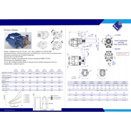 Hydraulic gear pump 55l for tipping semi-trailer