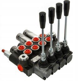 Hydraulic distributor 40l 4 sec 1d 1d 1p 1p