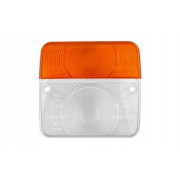 Front lamp shade LT1 white and orange