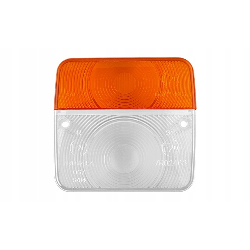 Front lamp shade LT1 white and orange