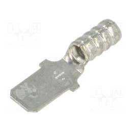 3 pcs x KEYSTONE - 8281 - Terminal: flat, 4.8mm, 0.5mm, male, crimped, for cable, straight