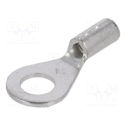 3 pcs x KEYSTONE - 8201 - Tip: ring, M4, 0.64÷1mm2, crimped, for cable, non-insulated, copper