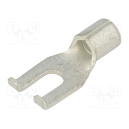 3 pcs x KEYSTONE - 8242 - Tip: fork, M3,5, crimped, for cable, non-insulated, copper, 3.66mm