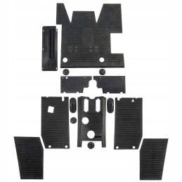 Cabin lining set, wide, right filler