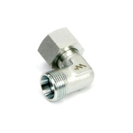 Metric hydraulic elbow ab m30x2 22l xevw