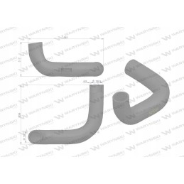 Lower radiator pipe 885563m1 Warynski