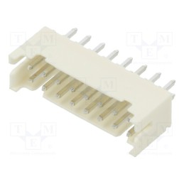 3 pcs x ADAM TECH - 2SHD-C-16-TS - Socket, wire-board, male, 2mm, PIN: 16, THT, 100V, 2A, straight