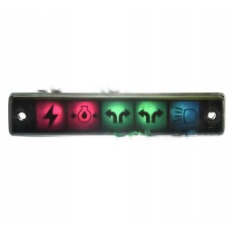 Housing for indicator lights for mf 3 4 1663555m93 ap