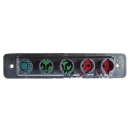 Housing for indicator lights for mf 3 4 1663555m93 ap