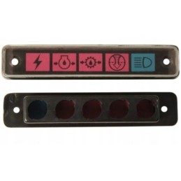 Housing for indicator lights for mf 3 4 1663555m93 ap