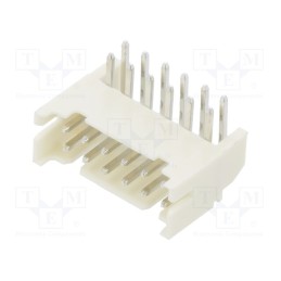 3 pcs x ADAM TECH - 2SHD-C-12-TR - Socket, wire-board, male, 2mm, PIN: 12, THT, 100V, 2A, angled