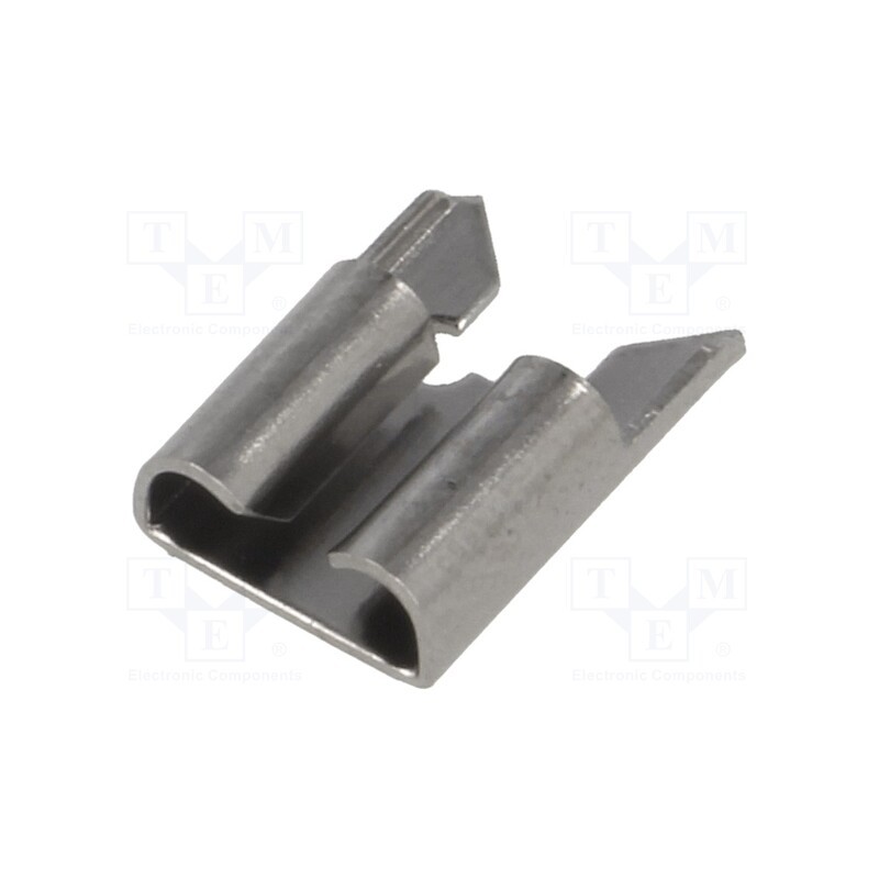 3 pcs x KEYSTONE - 3528 - Terminal: flat, 6.4mm, 0.8mm, female, THT, brass, tinned, straight
