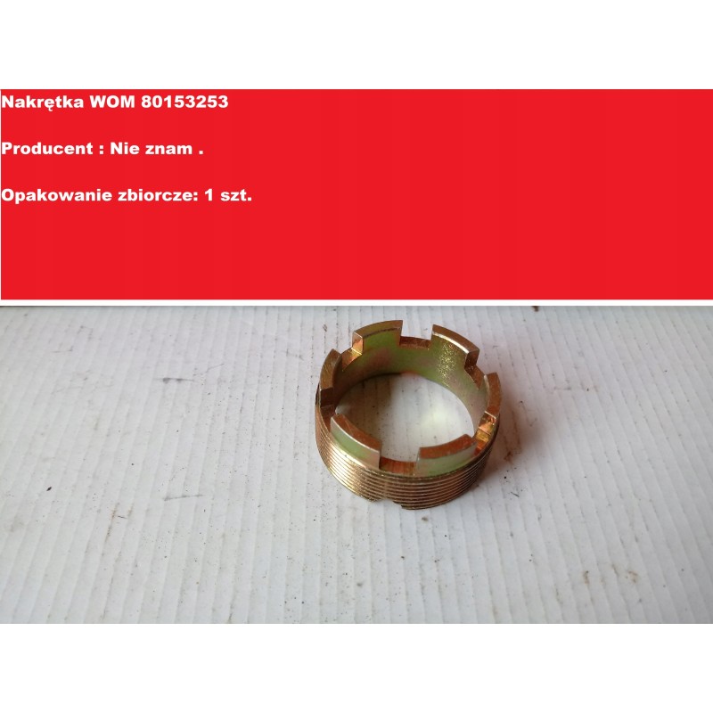 PTO shaft nut 80153253