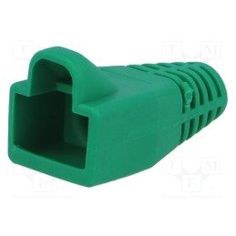 3 pcs x MH CONNECTORS - MHRJ45SRB-G - RJ45 plug boot, 6mm, green