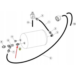 7700051773 compressed air hose connector