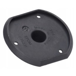 Flat rubber seal for a 7-pin electrical socket