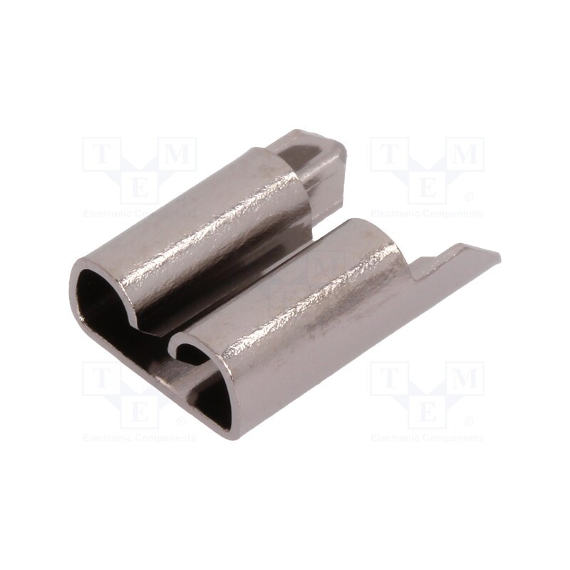 3 pcs x KEYSTONE - 3555 - Terminal: flat, 7.9mm, 0.5mm, female, THT, copper, tinned, straight