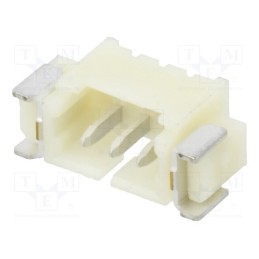 3 pcs x ADAM TECH - 125SH-A-03-TR-SMT - Socket, wire-board, male, 1.25mm, PIN: 3, SMT, 250V, 1A, tinned