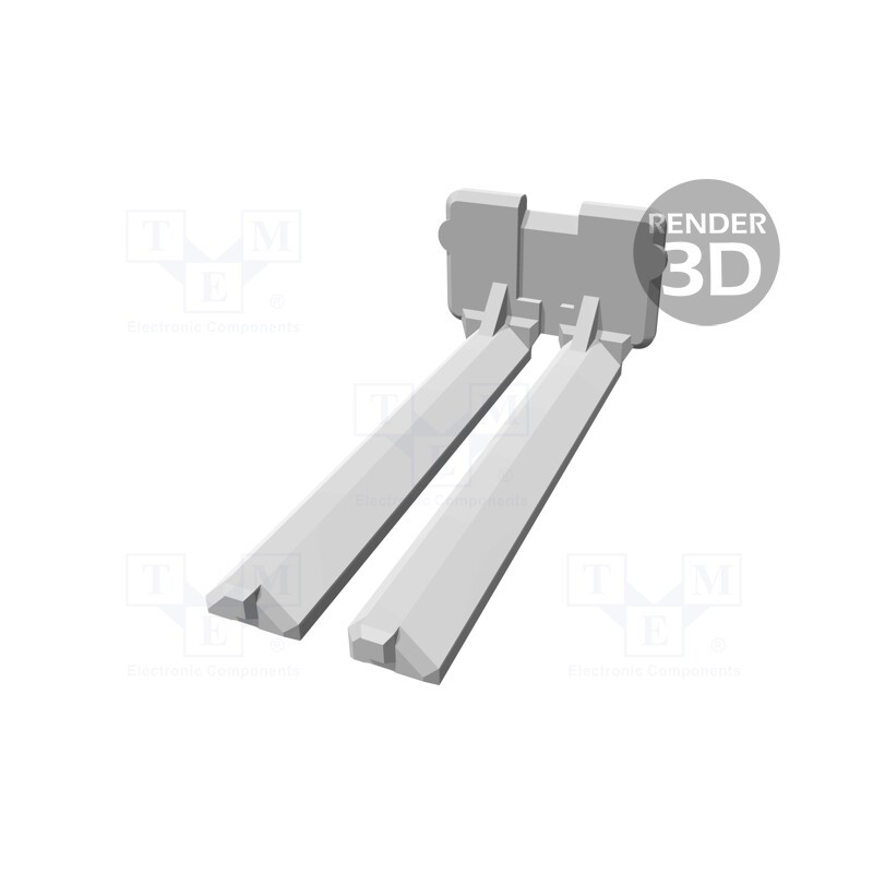 3 pcs x TE Connectivity - 967633-1 - Secondary lock, JPT,MCP 2.8, PIN: 15, purple