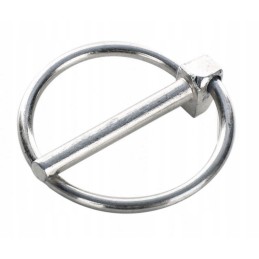 Pin plug, cotter pin with pin 9mm
