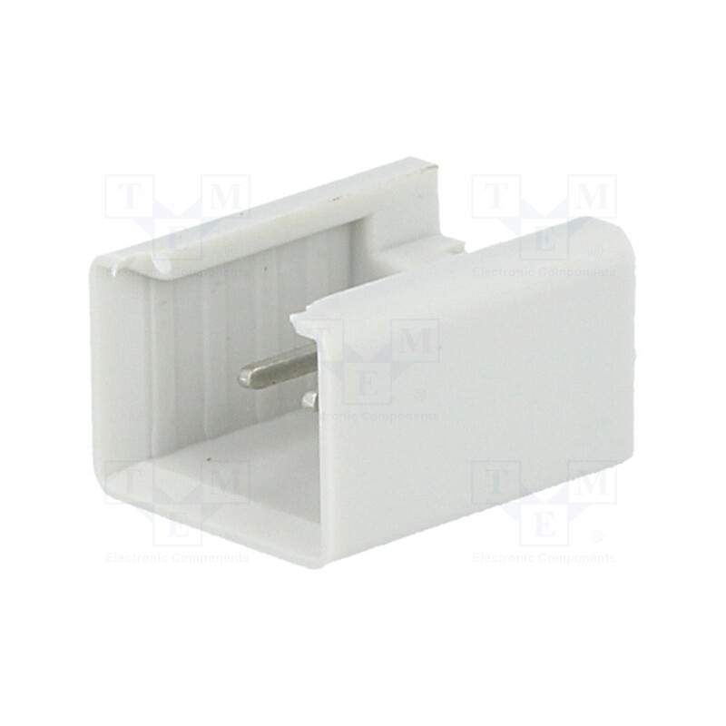 3 pcs x TOMIC - P1302 - Socket, IDC, male, PIN: 2, straight, THT, tinned, 2.54mm, Layout: 1x2
