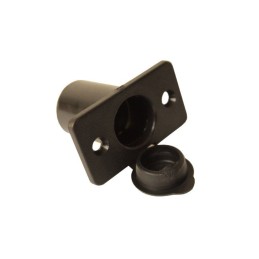 Cigarette lighter socket for housing with mountings