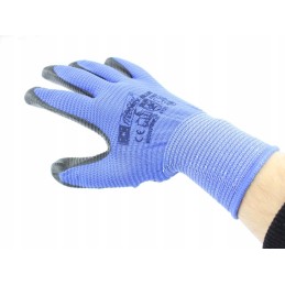 Nitrile coated gloves fancy blue 10 5902841700