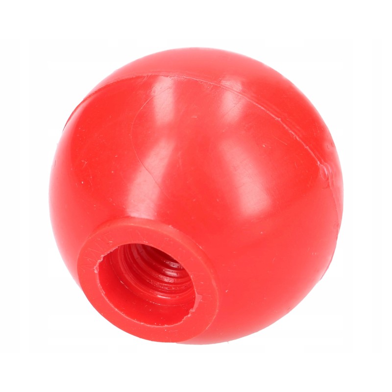 Lever knob fi 40mm m10 red