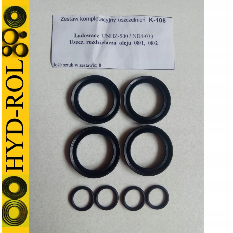 Oil distributor seals UNHZ 500 K 108