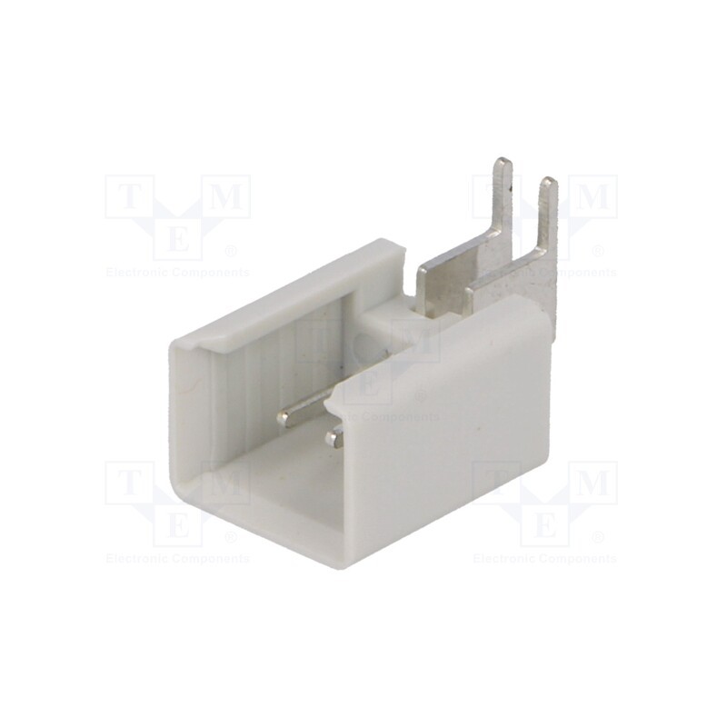 3 pcs x TOMIC - P2302 - Socket, IDC, male, PIN: 2, angled 90°, THT, tinned, 2.54mm