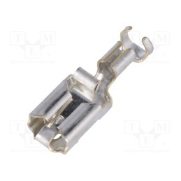 3 pcs x TE Connectivity - 341001-6 - Terminal: flat, 6.3mm, 0.8mm, female, 2.5÷4mm2, crimped, for cable