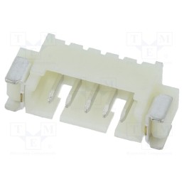 3 pcs x ADAM TECH - 125SH-A-05-TR-SMT - Socket, wire-board, male, 1.25mm, PIN: 5, SMT, 250V, 1A, tinned