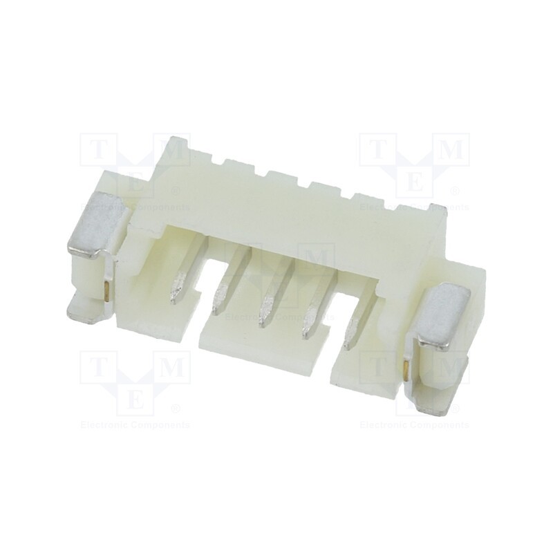 3 pcs x ADAM TECH - 125SH-A-05-TR-SMT - Socket, wire-board, male, 1.25mm, PIN: 5, SMT, 250V, 1A, tinned