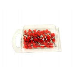 Sleeve terminals with insulation 1 pack of 100 pcs