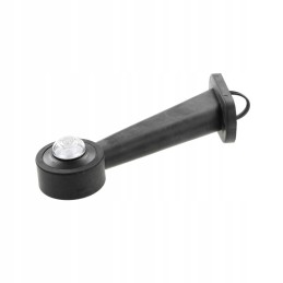 LED side marker lamp, left, round, 12 24v, red