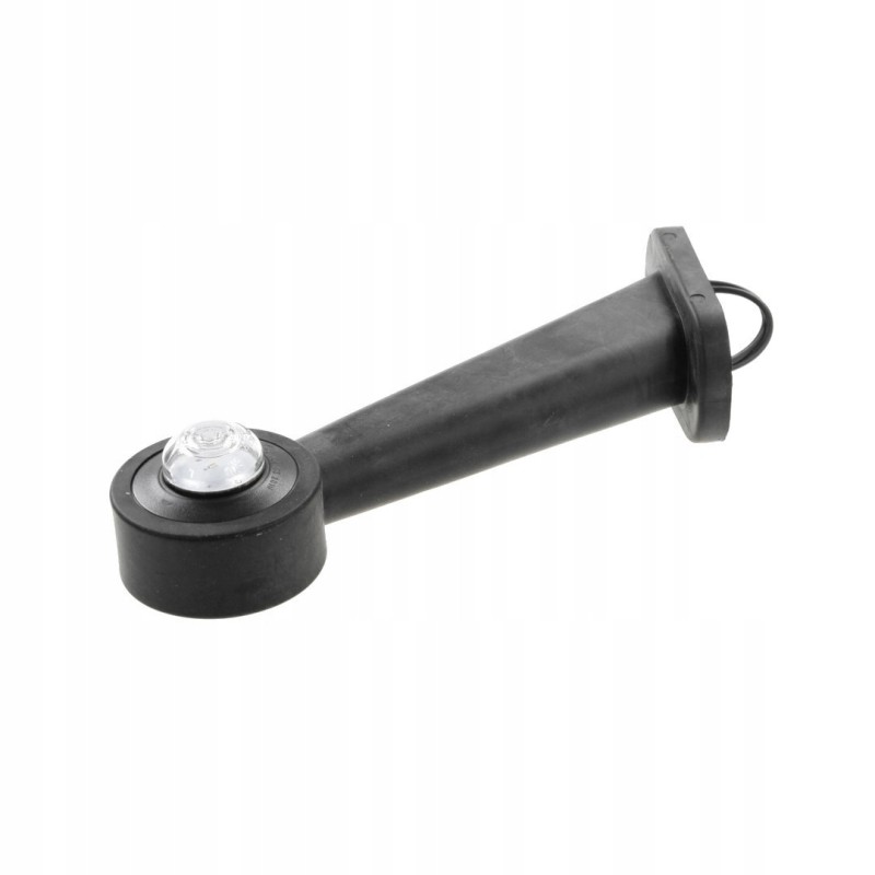 LED side marker lamp, left, round, 12 24v, red