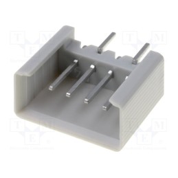 3 pcs x TOMIC - P1104 - Socket, IDC, male, PIN: 4, straight, THT, tinned, 2.54mm, Layout: 1x4