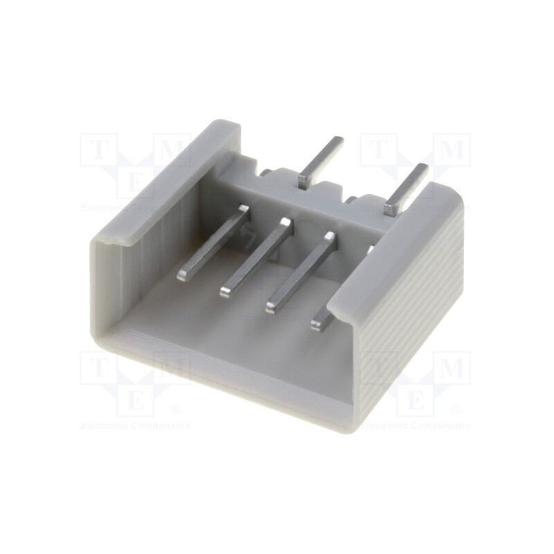 3 pcs x TOMIC - P1104 - Socket, IDC, male, PIN: 4, straight, THT, tinned, 2.54mm, Layout: 1x4