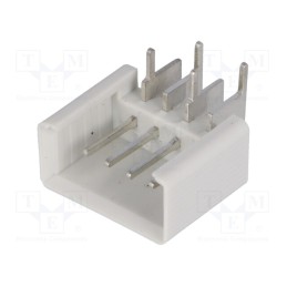 3 pcs x TOMIC - P2104 - Socket, IDC, male, PIN: 4, angled 90°, THT, tinned, 2.54mm