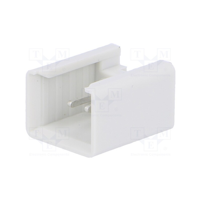 3 pcs x TOMIC - P1102 - Socket, IDC, male, PIN: 2, straight, THT, tinned, 2.54mm, Layout: 1x2