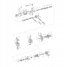 Bearing cover zf 04349963 81667c1 9361625 f1