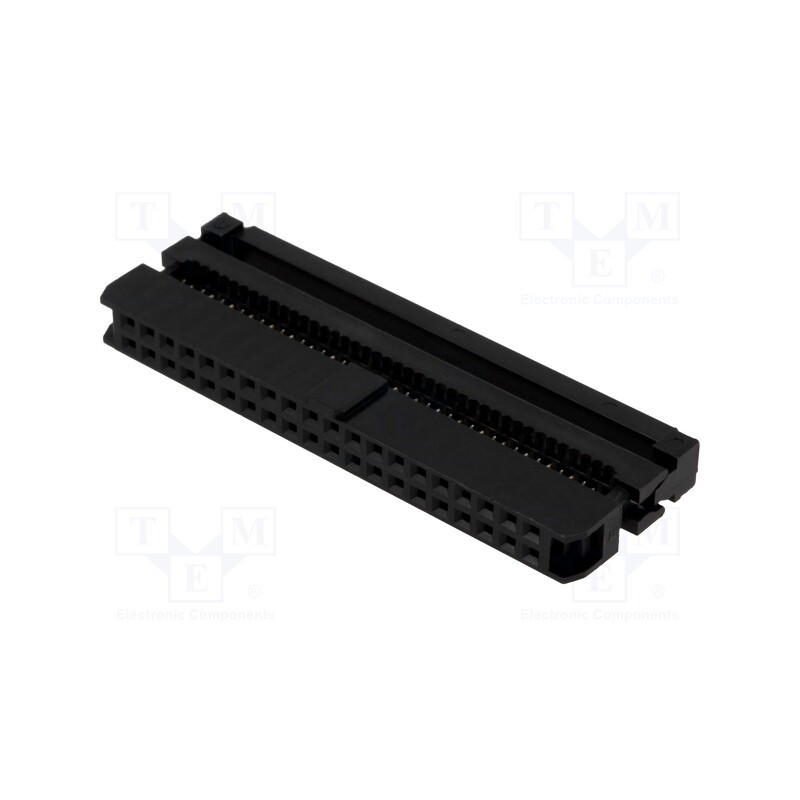 3 pcs x CONNFLY - DS1017-40MA2B - Plug, IDC, female, PIN: 40, IDC, for ribbon cable, 1mm, gold flash