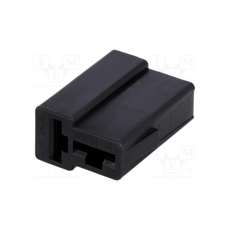 3 pcs x TE Connectivity - 180907-5 - Terminals cover, female, ways: 2, black, FASTIN-FASTON