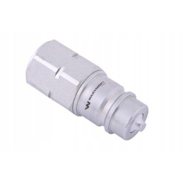 Hydraulic quick connector, plug M18x1 5, internal Euro