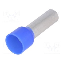 3 pcs x TE Connectivity - 2-966067-7 - Tip: bootlace ferrule, insulated, copper, 16mm2, 18mm, tinned, blue