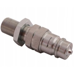 Hydraulic quick connector, long plug, m20x1, 5 studs