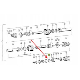 920679 0 profiled washer for the clutch