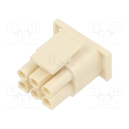 3 pcs x TE Connectivity - 1-1644055-2 - UMNL 6 WAY PLUG HOUSING