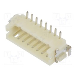 3 pcs x HIROSE - DF13-8P-1.25V(75) - Socket, wire-board, male, DF13, 1.25mm, PIN: 8, SMT, on PCBs, tinned